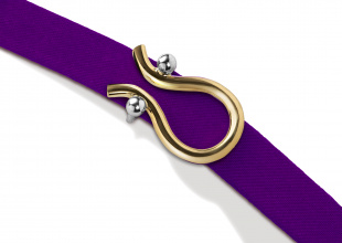 MODÈLE bracelet ou pendentif  bicolore